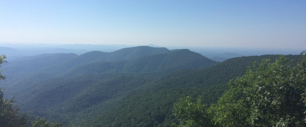 Oconee National Forest and Chattahoochee River