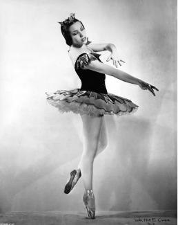 Maria Tallchief studio portrait, W.E. Owen