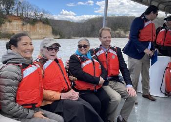 Tribe on boat